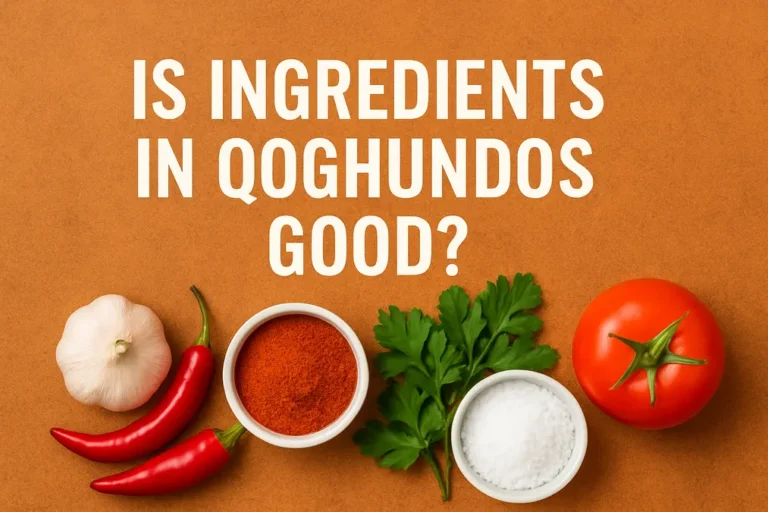 Exploring the Health Benefits: Is Ingredients in Qoghundos Good?